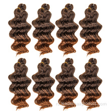 9 дюймов синтетическое наращивание волос Ocean Wave Волосы Weave